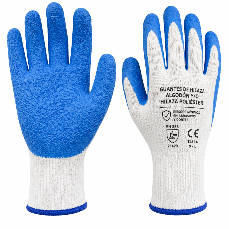 Guantes de Hilaza Algodón/Poliéster